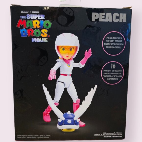 Nintendo The Super Mario Bros. Movie Peach Action Figure - Picture 2 of 8